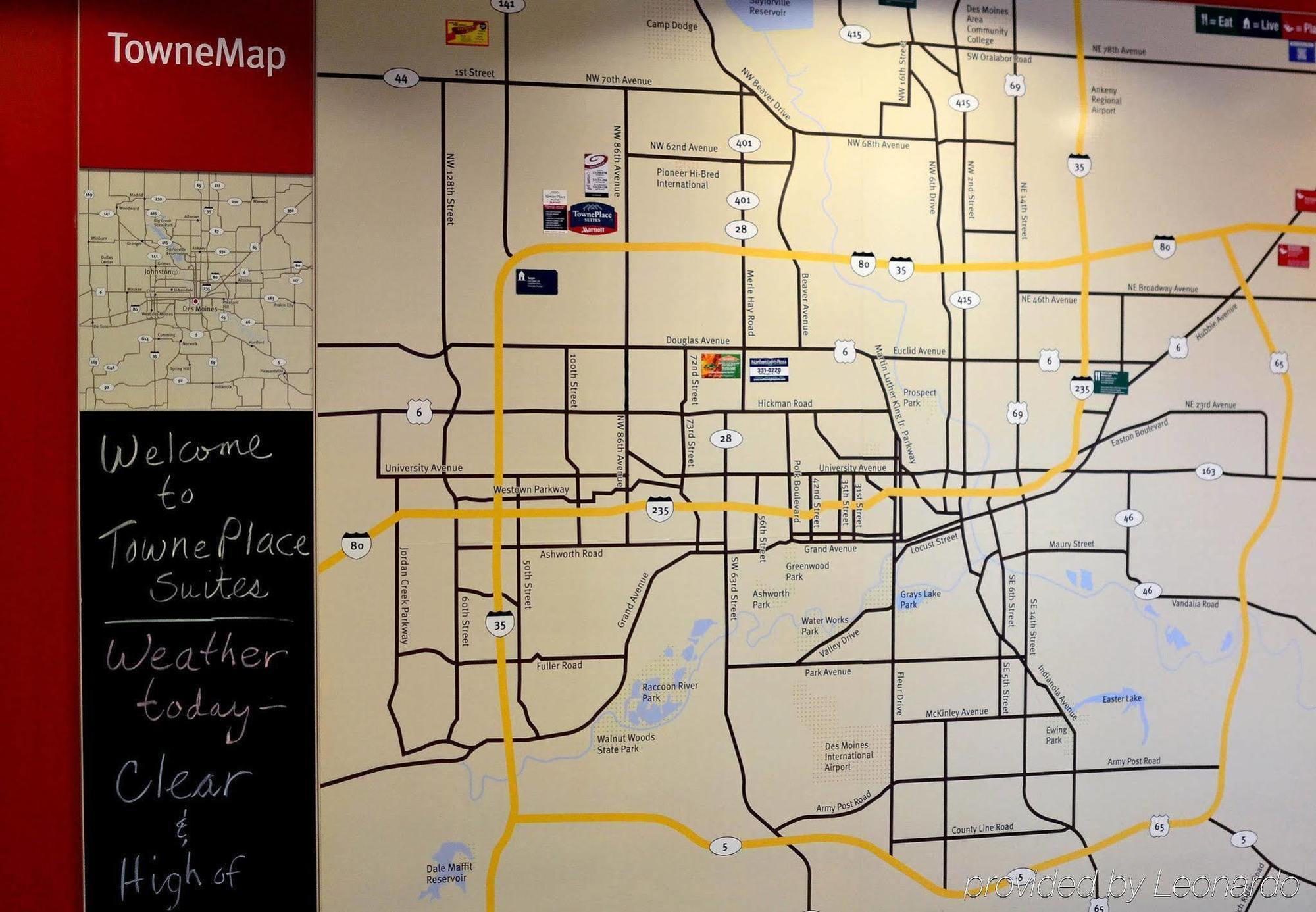 Towneplace Suites Des Moines Urbandale Johnston Luaran gambar